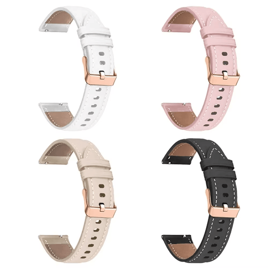 Leder - Armbänder für Die UltraDünn™ Voll - Touchscreen SmartWatch - Notkraft