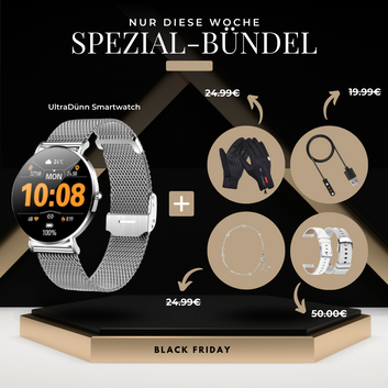 UltraDünn™ SmartWatch Spezial-Bündel