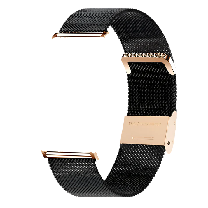 Schwarzes Luxusarmband für Ultradünn™ Smartwatch