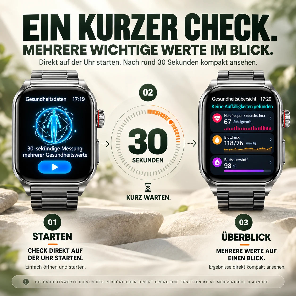 NOTKRAFT® Care Control Pro Smartwatch