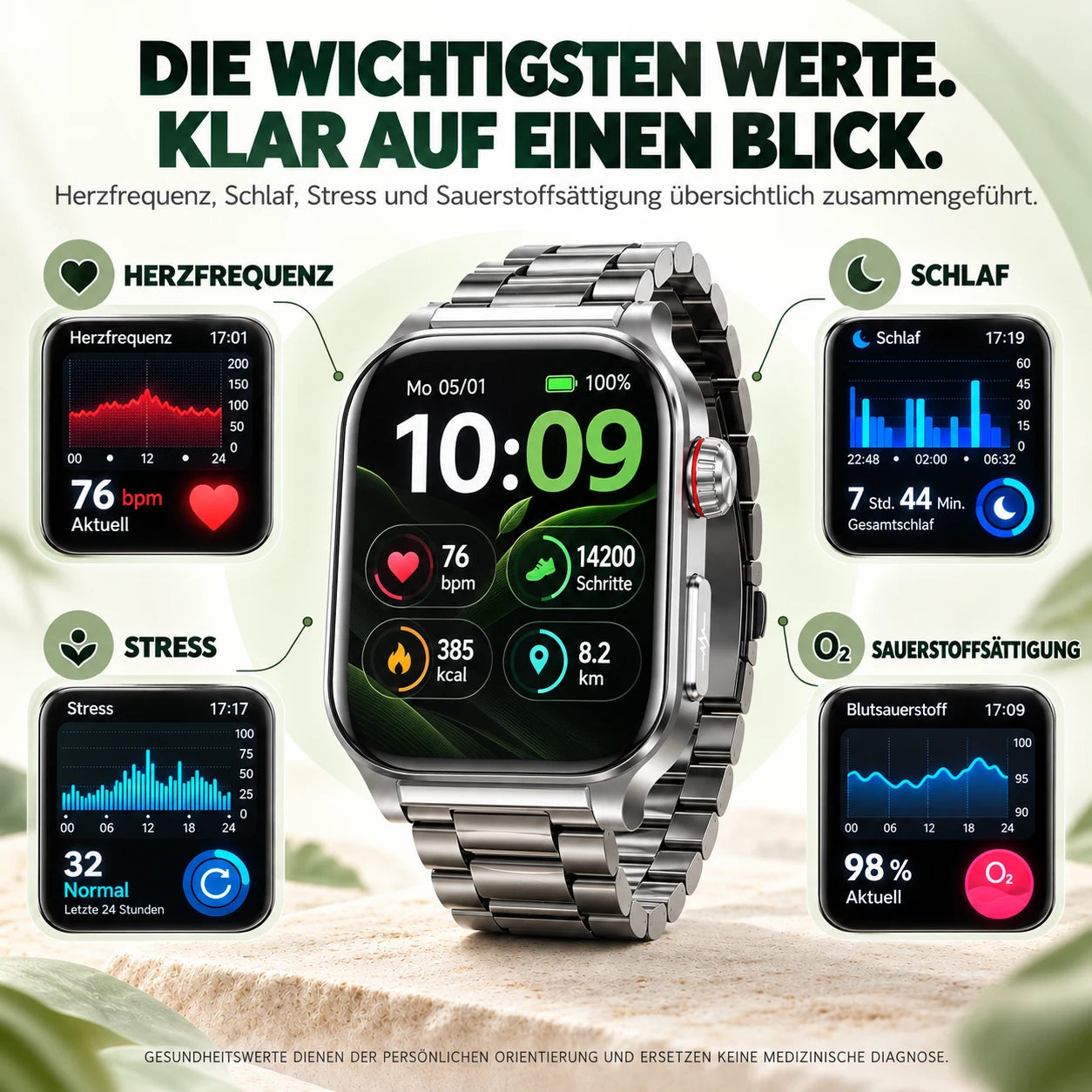NOTKRAFT® Care Control Pro Smartwatch
