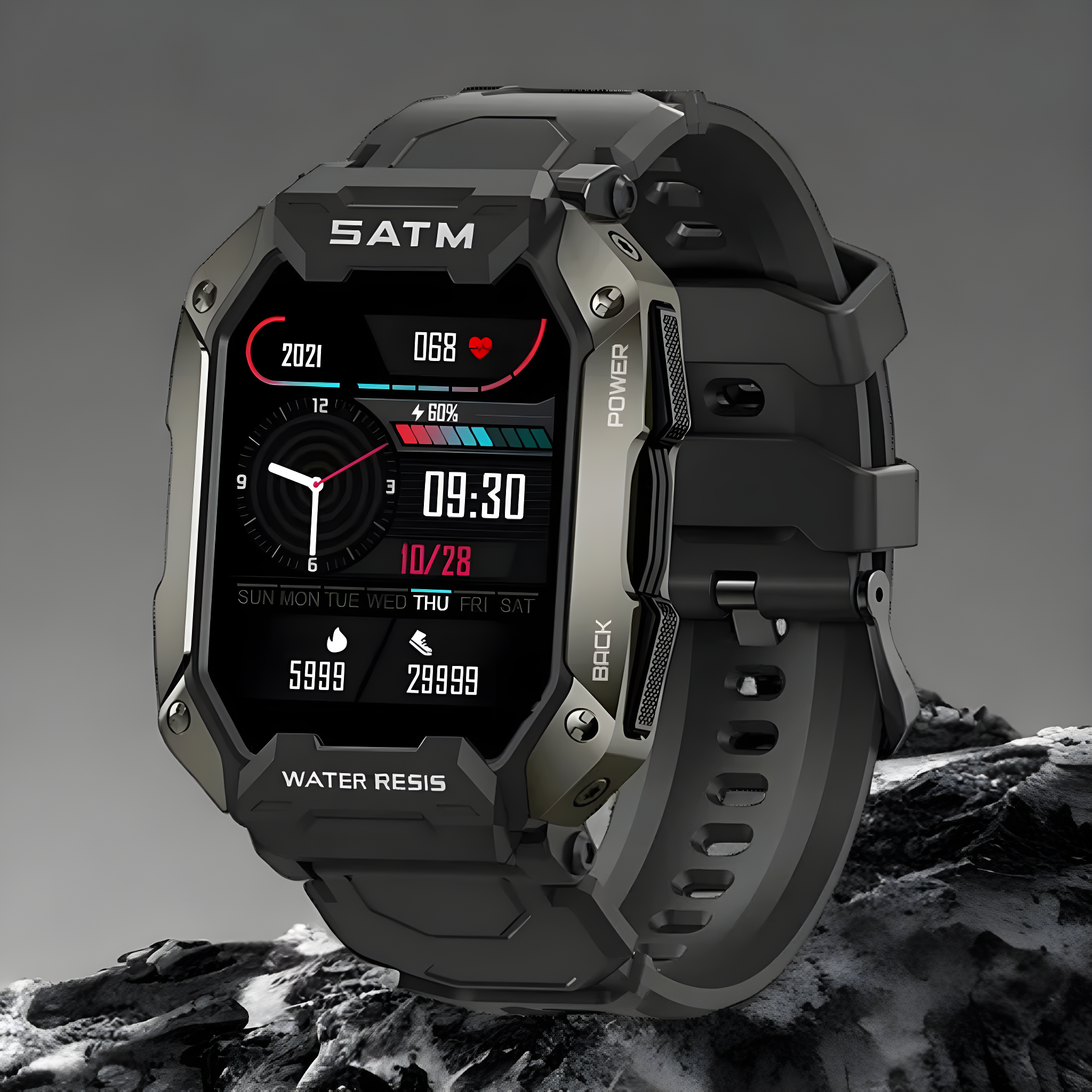 SATMPRO™  Smartwatch Wasserdicht "ATM-Titan"